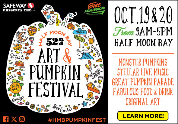 Half Moon Bay Art and Pumpkin Fest October 19–20